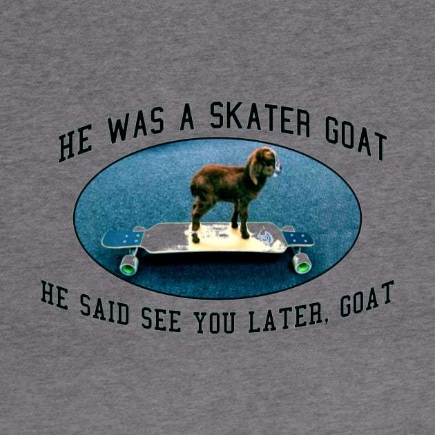 Skater Goat by Rolfober